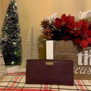 Kate Spade Wallet - Maroon